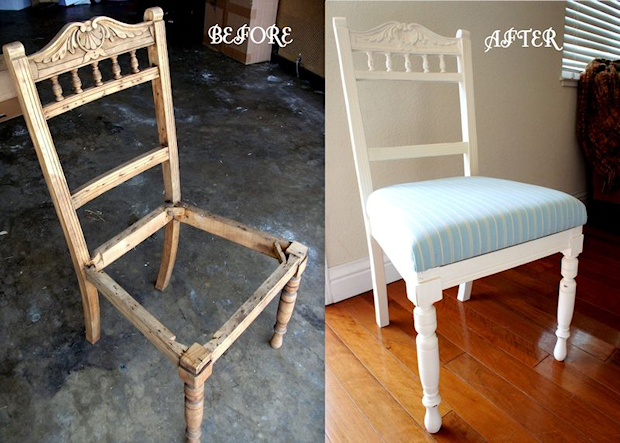 Restauracija stare stolice – slike pre i posle