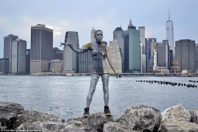 Nesvakidašnja umetnost – kamuflaža Trine Meri u Njujorku